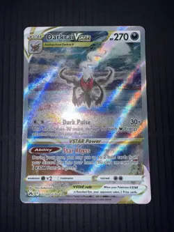 Darkrai VSTAR GG50/GG70 Pokemon Crown Zenith Galarian Gallery Ultra Rare Holo - Image 2