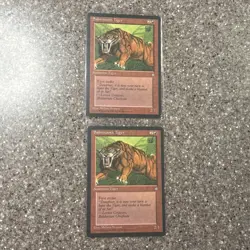 Sabretooth Tiger X2 - Ice Age - Magic the Gathering MTG - Image 1