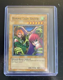 Yu-Gi-Oh 1996 Harpie Lady Sisters MRD-009 Holo - Image 1