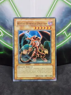 Yugioh White-Horned Dragon GXNG-EN001 Ultra Rare NM - Image 1