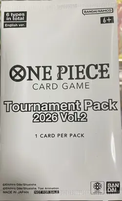 One Piece Tcg Store Tournament Pack 2026 Vol.2 OP - Image 1