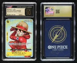 2022 One Piece Card Game: Promos Japanese Monkey D Luffy (2025) CGC 10 Pristine - Image 3