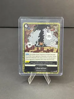 Liberation OP10-098 Rare English One Piece TCG Card OP10 Royal Blood FOIL Mint - Image 1