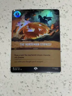 Disney Lorcana The Horseman Strikes! Epic 207/204 Whispers in the Well Holo Mint - Image 1