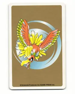 Farfetch'd No. 083 9 Of Clubs 1999 Pokemon Poker Card Japanese LP - Image 2