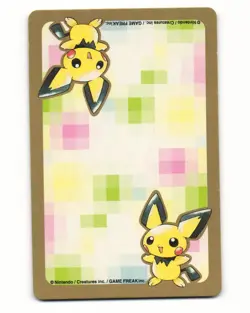 Snubbull No. 209 6 Of Diamonds 1999 Pokemon Poker Card Japanese LP - Image 2