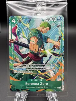 One Piece TCG Roronoa Zoro 2026 C2E2 Promo Card English Version - Image 1