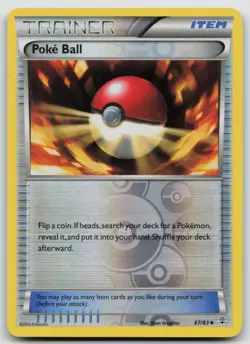 Pokemon Card Poke Ball REVERSE HOLO Generations 67/83 - Image 1