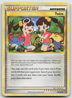 Twins 89/102 Triumphant Kanako Eo Art Pokemon TCG Card - Image 1
