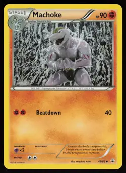 Machoke 41/83 Generations Mitsuhiro Arita Art Pokemon TCG Card - Image 1