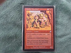 MTG Goblin Warchief Scourge Regular, #97. NM NEVER PLAYED, Multiple Copies. - Image 1
