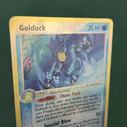Golduck 17/100 Reverse Holo Rare EX Sandstorm E Series 2003 Pokemon Card - Image 2