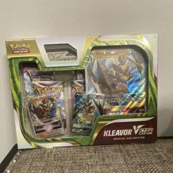 Pokemon Kleavor VSTAR Promo Collector's Edition Oversized Card Collection Box - Image 1