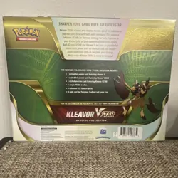 Pokemon Kleavor VSTAR Promo Collector's Edition Oversized Card Collection Box - Image 2