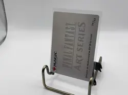 Hydaelyn The Mothercrystal Gold Stamp Signature Art Card 34/53 MTG Final Fantasy - Image 3