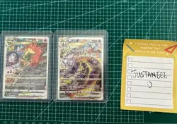 Charizard & Mewtwo VSTAR s12a Vstar Universe Pokemon Card Japanese - Image 1