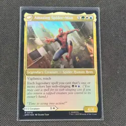 Peter Parker - 0010 - M - Foil - Marvel's Spider-Man - MTG - NM/M - Image 2