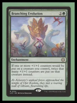 1 x Branching Evolution - Commander: The Lost Caverns of Ixalan - NM-Mint - MTG - Image 1