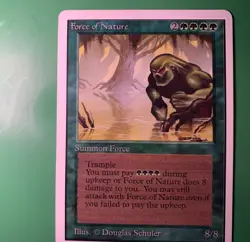 MTG Force of Nature Unlimited English "Vintage" - Image 1