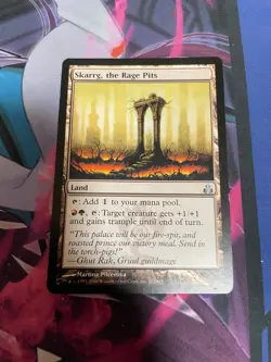 MTG - SKARRG THE RAGE PITS - UNCOMMON - GUILDPACT - LP - Image 1