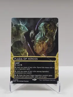 Plaza of Heroes (0033) (Borderless) - Edge of Eternities: Stellar Sights (EOS) - Image 1