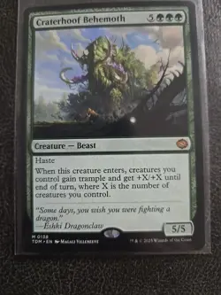 Craterhoof Behemoth Tarkir: Dragonstorm Regular - Image 1