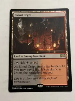 Blood Crypt - Ravnica Allegiance (RNA) - 245/259 - MtG ships free - Image 1