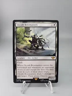 MTG Orcish Bowmasters Universes Beyond: Lord of the Rings Regular Rare NM - Image 1