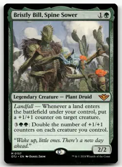 Bristly Bill, Spine Sower #157 (NM) Thunder Junction OTJ Magic MTG - Image 1