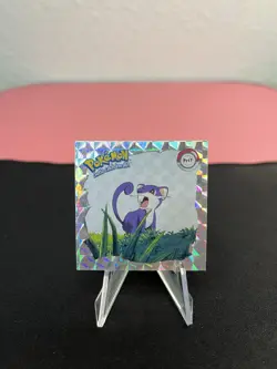 Rattata PR17 Pokemon Artbox Sticker Prizm Holo - Series 1 - 1999 - NM! - Image 1