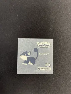 Rattata PR17 Pokemon Artbox Sticker Prizm Holo - Series 1 - 1999 - NM! - Image 5