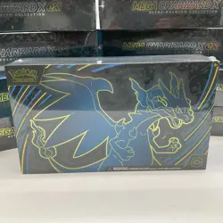 Lot of (10) Pokemon Mega Charizard X ex Ultra Premium Collection Boxes SEALED - Image 2