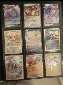 Pokemon binder full of cards rare good condition (mew is still in the seal) - Image 4
