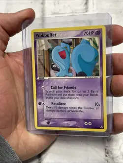 Wobbuffet 56/110 Holon Phantoms Regular Pokemon TCG NM/MT Vintage Pokemon Card - Image 2