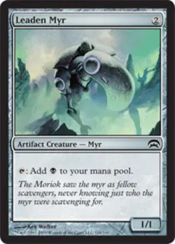 MTG Leaden Myr, NM-Mint, English Planechase - Image 1