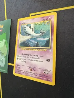 Pokemon Card Lugia 20/64 Neo Revelation Non Holo Rare 136💎NM LP +💎 - Image 3