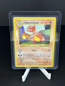 Pokemon Charmeleon Base Set Shadowless 24/102 Uncommon 80 HP Stage 1 Regular - Image 3