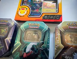 Pokemon Day 2026 Box and 3 Tyranitar Triple Whammy Tins - Image 2