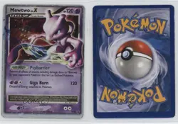 Mewtwo Lv X Pokemon Diamond & Pearl Black Star Promo #DP28 2007 - Image 3