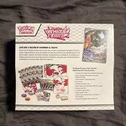 Pokemon White Flare Pokemon Center ETB Elite Trainer Box SEALED NEW - Image 3