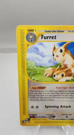 Furret 048/147 Aquapolis Regular Pokemon TCG LP - Image 2
