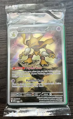 Alakazam 009 Pokemon TCG Mega Evolution Promo Holo SEALED MINT NM - Image 1