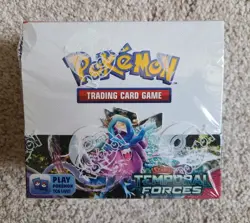 Pokemon TCG Temporal Forces Booster Box Factory Sealed 2024 Eng 36 packs SV - Image 1