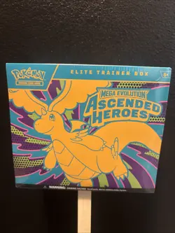 Pokemon TCG Ascended Heroes ETB [Fully Sealed/Unopened] - Image 1