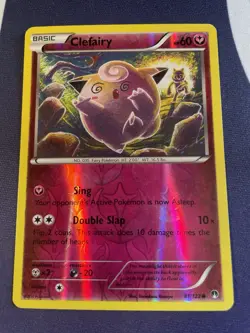 Clefairy 81/122 XY Breakpoint Reverse Holo NM Pokemon TCG - Image 1