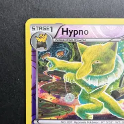 Pokemon TCG Hypno 51/122 BREAKpoint Rare Reverse Holo 2016 - Image 3