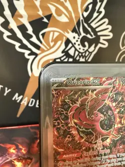 Pokemon Oricorio ex Me: Mega Evolution Promo 024 Full Art Holo 190 HP Eng - Image 3