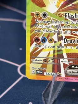 Pokemon Jolteon ex Sv: Prismatic Evolutions Special Illustration Rare Holo 153/… - Image 4