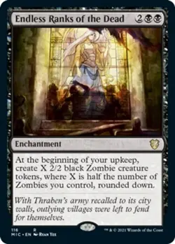MTG Endless Ranks of the Dead, NM-Mint, English Commander: Innistrad: Midnight H - Image 1