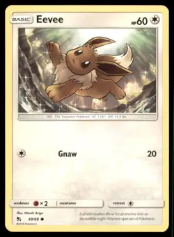 Pokemon TCG Eevee 49/68 Regular - Image 1